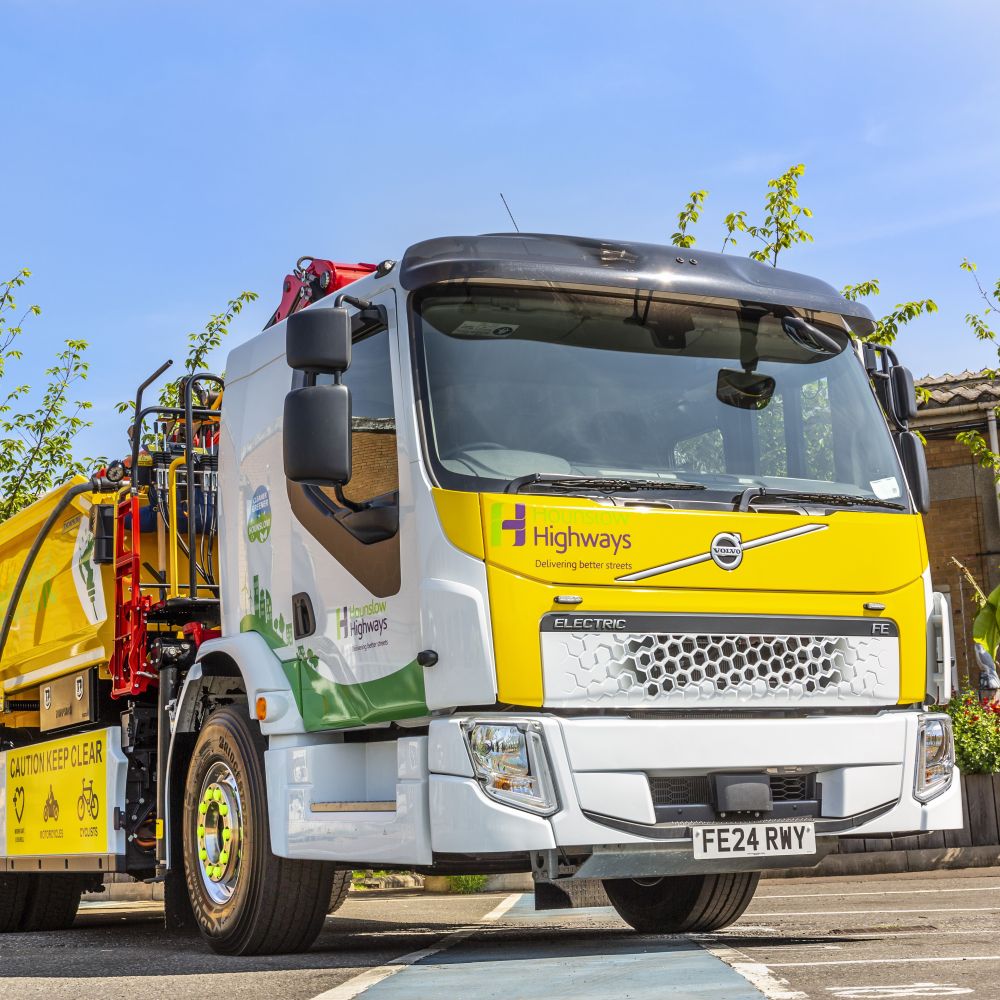 Ringway chooses unique fully electric five-star DVS-compliant VOLVO FE for Hounslow